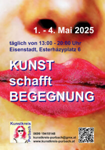 Plakat Kunst schafft Begegnung